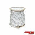 Extreme Max Extreme Max 3006.2535 BoatTector Double Braid Nylon Anchor Line w Thimble-5/8" x 250' w/ Blue Tracer 3006.2535